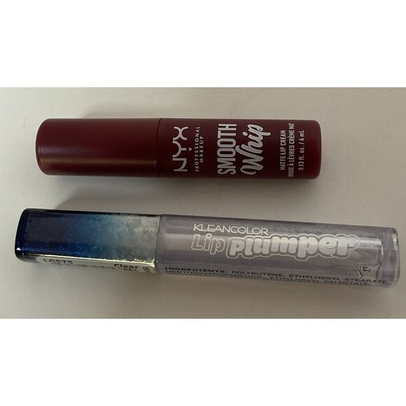 Lip Plumper Kleancolor NYK Smooth Whip Matte Cream Velvet Robe Lot New - Picture 2 of 3